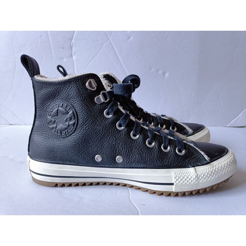 Converse CTAS Leather Faux Fur Hiker Boot Hi-Top Women's Shoes Size 9